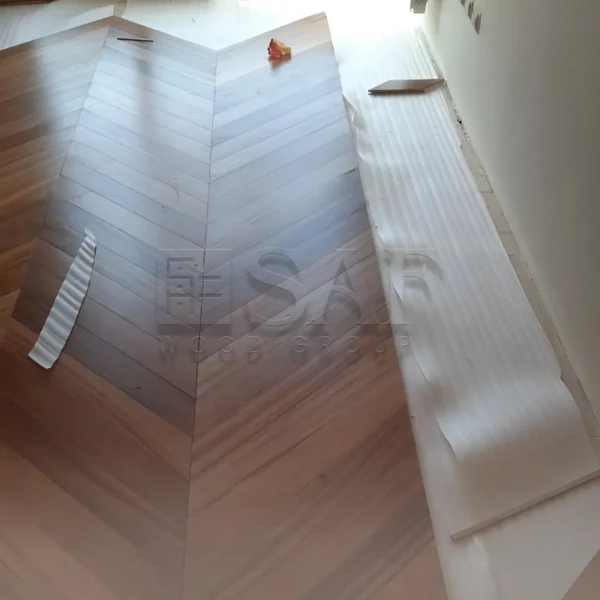 Natural engineered wood flooring by saf wood